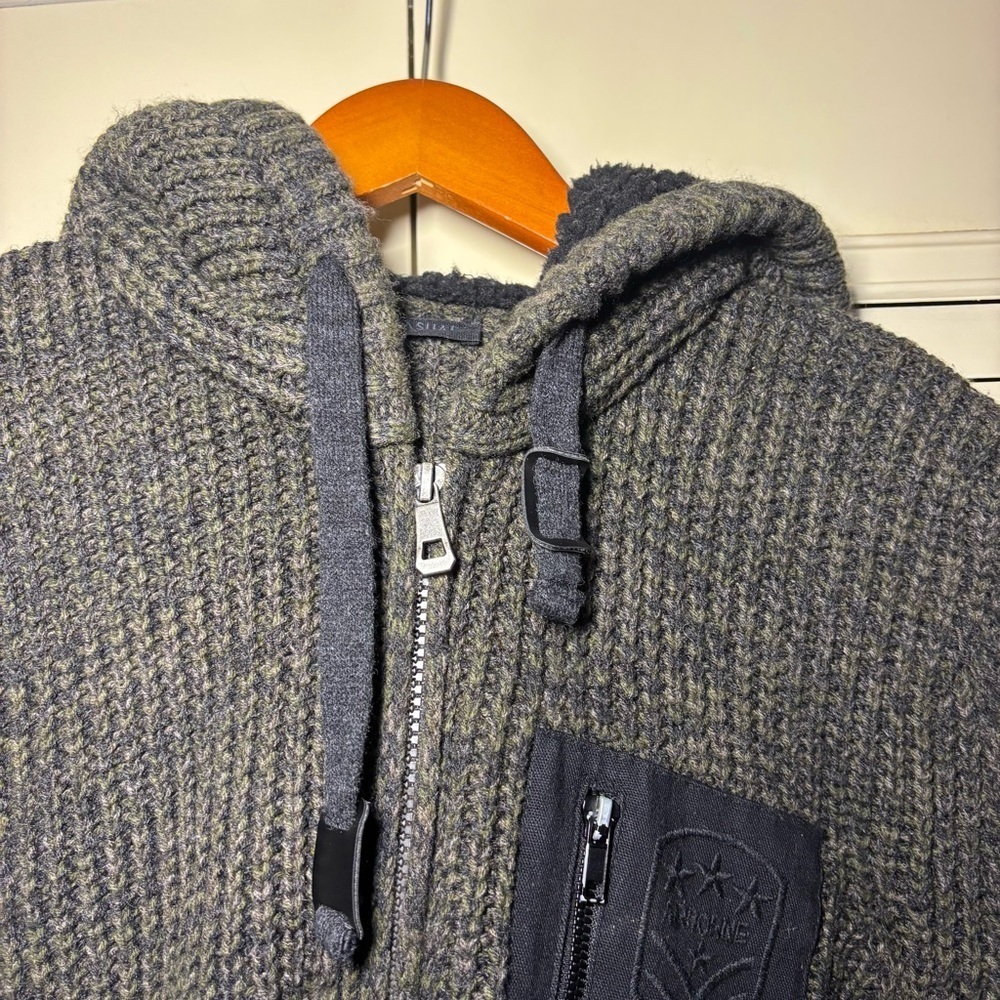 LC Waikiki Men's Black and Gray Sweater - Picture 5 of 10
